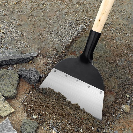 Onkruidverwijderaar - multifunctioneel tuingereedschap - buiten gebruik - tuinschep - stootschaar - reinigingsschep - mosverwijderaar