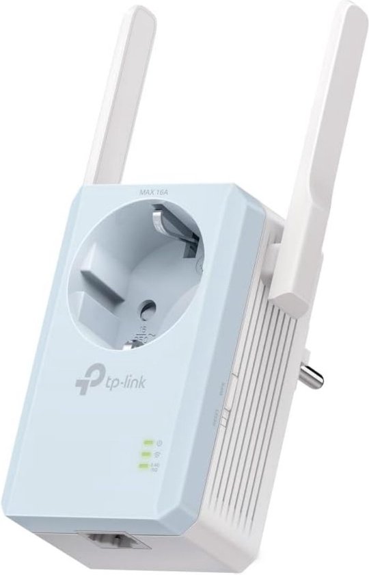 DD Wifi Versterker Stopcontact - Repeater - 1200 Mbps - 15x11x9cm - Wit - DD - €99,95