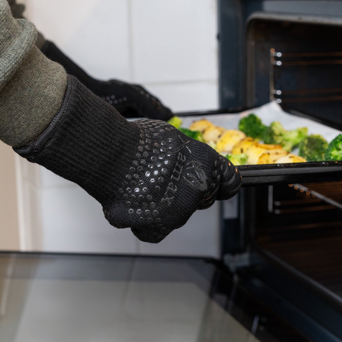Xamax Xamax Hittebestendige Ovenhandschoenen - afbeelding 2