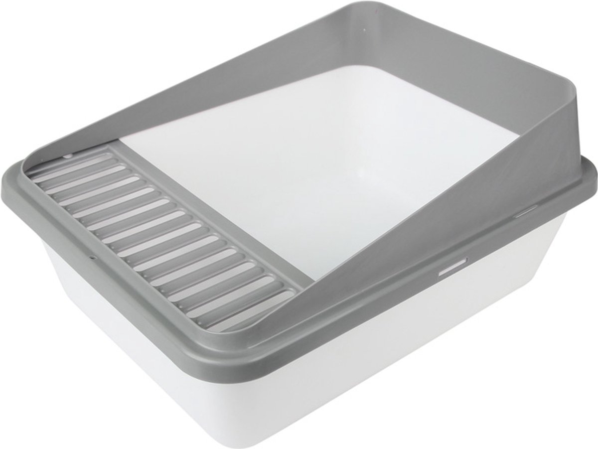 Minus One Cat Litter Box S Grey