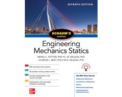Omslag van Schaum's Outline of Engineering Mechanics: Statics, Seventh Edition