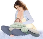Bol.com Velox Goods VL-507 Verstelbaar Ergonomisch Kussen voor Borstvoeding – Ondersteunend en Comfortabel aanbieding