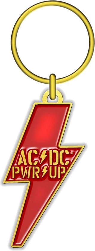 AC/DC - PWR UP BOLT Sleutelhanger | bol