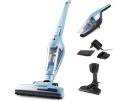 PRIMO PR507SV Steelstofzuiger Draadloos 2-in-1 - Stofzuiger Zonder Zak - Kruimelzuiger - HEPA Filter - Blauw