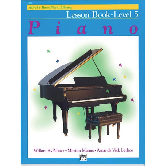 Alfred's Basic Piano Library Lesson Book, Bk 5 - cover