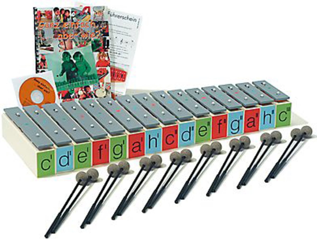Sonor KlangstabSet KS 40 L 15, 15 Töne, C-Dur - Orff instrument