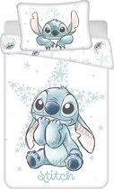 Housse de couette BÉBÉ Disney Lilo & Stitch, Star White - 135 x 100 + (1x) 40 x 60 cm - Katoen
