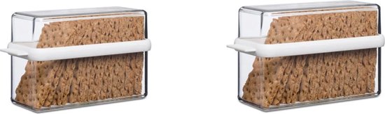 Mepal Knackebrod 2 Stuks Voordeelset - Cracker bewaardoos