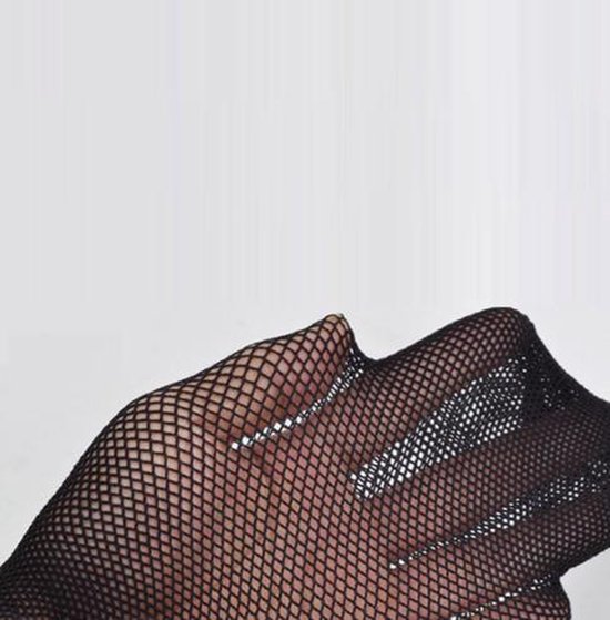 Jumada's - Collants - Mini Résille Imprimé - Zwart