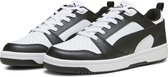 PUMA Rebound v6 Low Unisex Sneakers - Puma White-Puma Black-Puma White