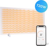 Silvergear Infrarood Verwarmingspaneel Premium - Elektrische Verwarming met App - WIFI - 720W - Wit