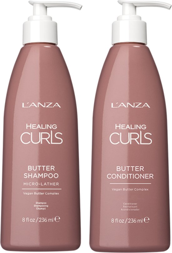 L'ANZA Healing Curls Butter Duo Set - 2x236ml