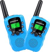 Talkies-walkies Prestara pour Enfants et Adultes avec câble de chargement USB et 2 Batteries rechargeables - Sécurité et plaisir pour chaque Aventure!