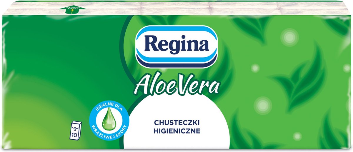 Goedkoopste Regina ALOE VERA zakdoeken 10x9 stuks
