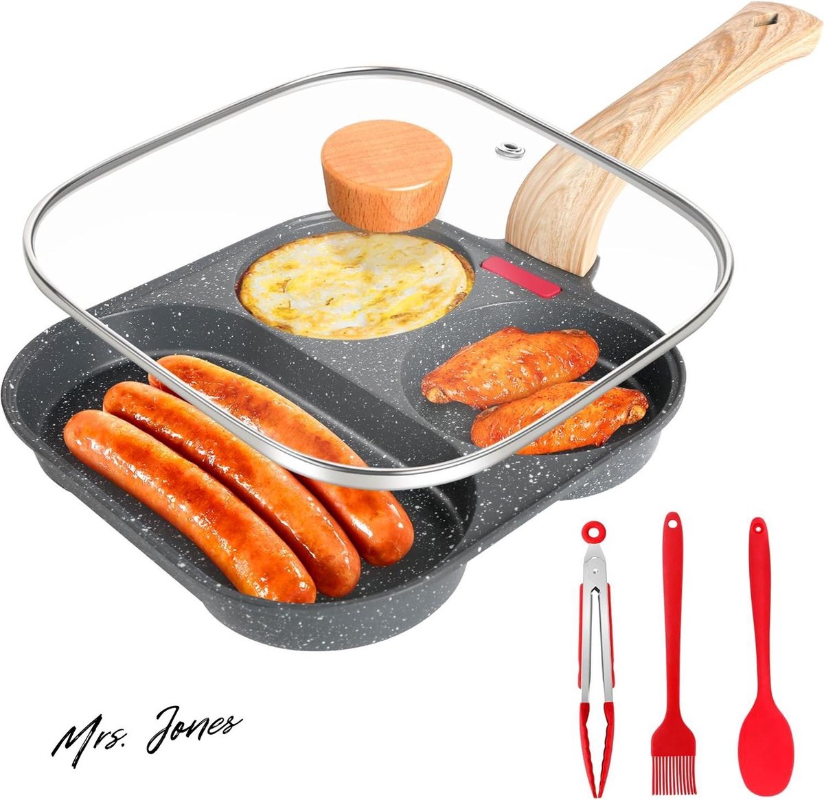 Mrs. Jones Pannenkoek Pan Ei Pan - kookgerei keukengerei .