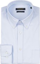 Steppin' Out Overhemd Twill Lichtblauw - Maat L - Heren - Casual Shirt