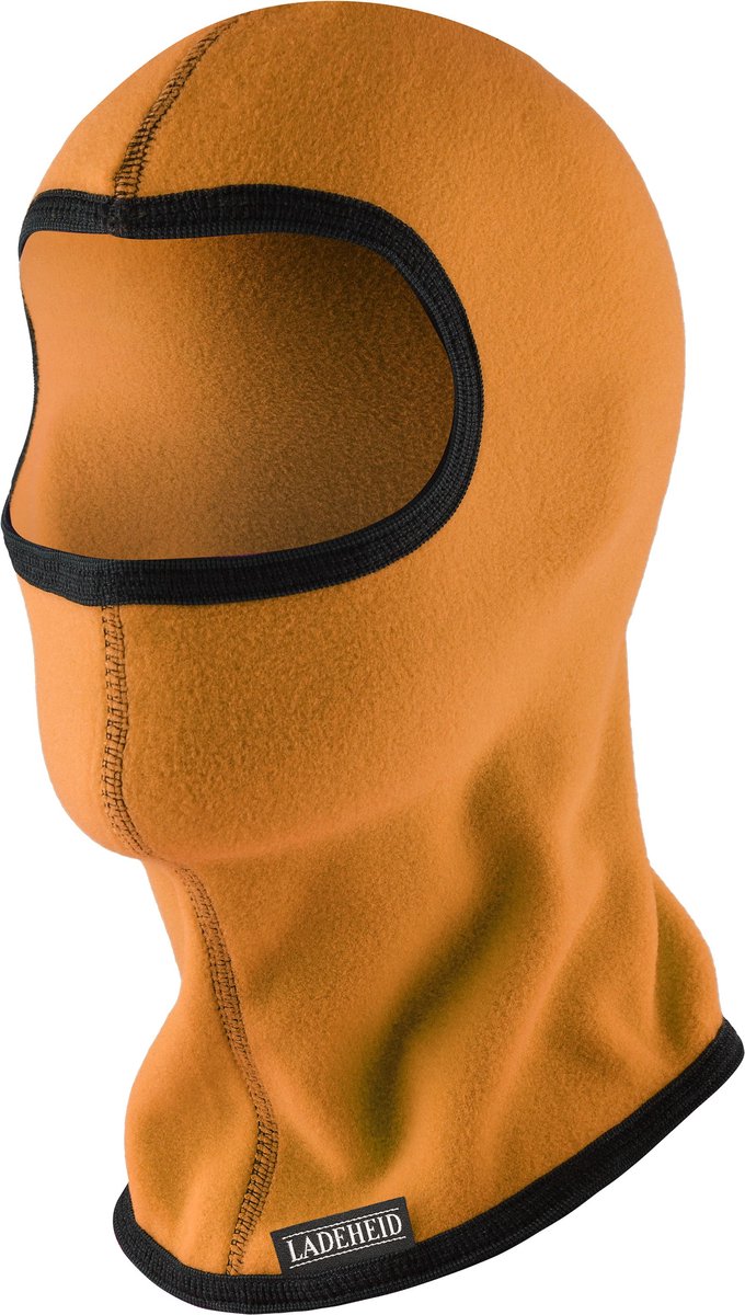 Ladeheid Kinderen Balaclava Helmmuts Winter Muts Face Mask Polyester LA-LA40-203-BA – Eén Oranje