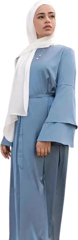 Foulard Livano - Hijab - Femmes - Abaya - Écharpe - Vêtements islamiques - Vêtements musulmans - Alhamdulillah - Wit