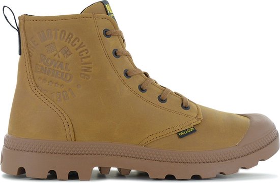 Schnürstiefeletten Palladium Pampa Zip Lth Ess 76888-254-M Braun