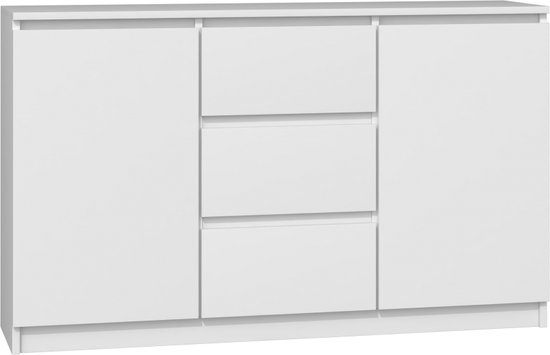 Armoire - Commode 120cmx75cm Blanc