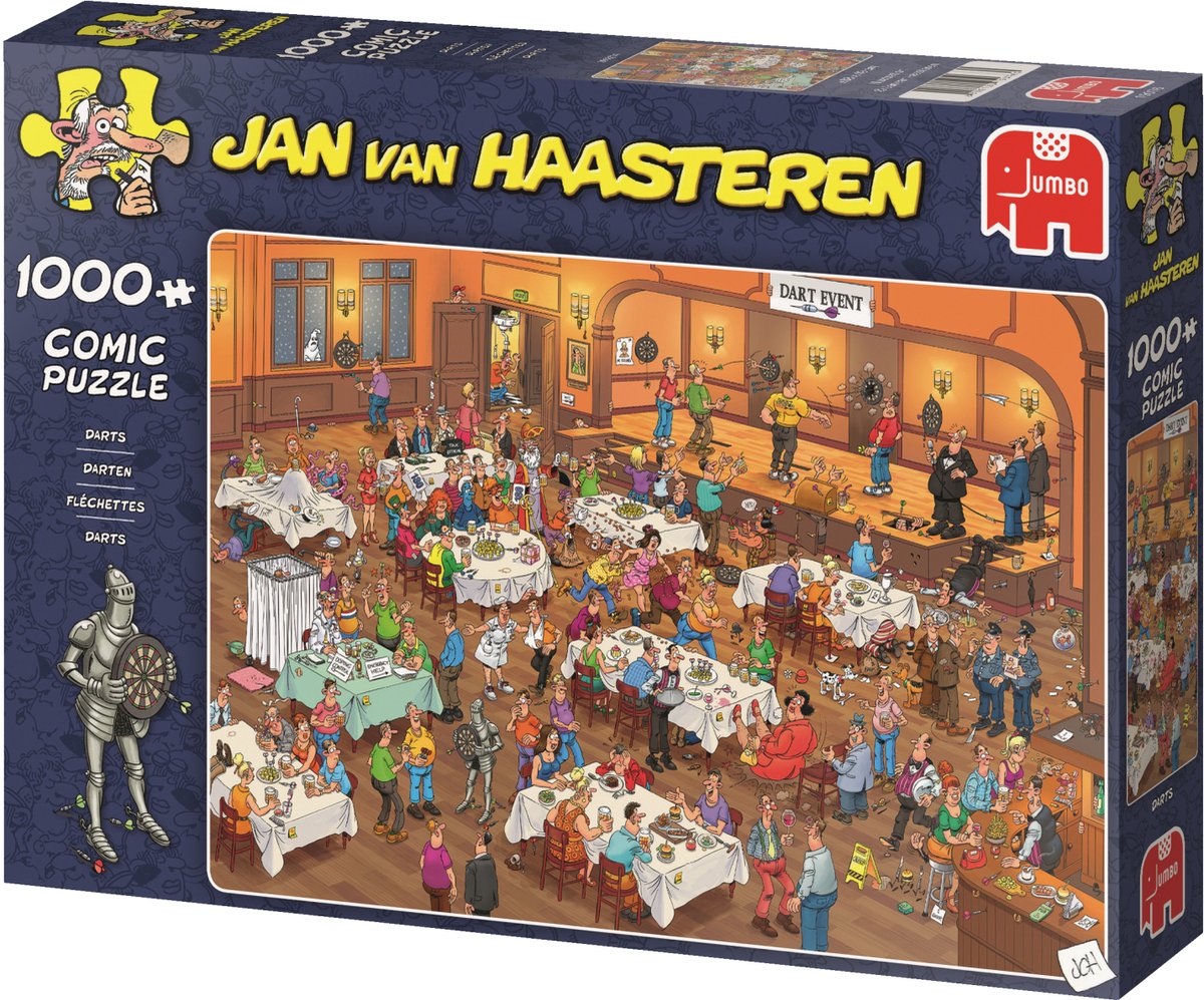 Jan van Haasteren Darts puzzel - 1000 stukjes