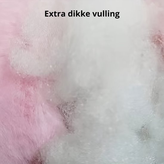 Useme - Chauffe-pieds - Mega Pantoufles femmes - Chaussettes - Chausson 2-1 - Pantoufles - rose clair - taille unique