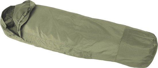 MFH Slaapzak cover - GI Modulair slaapzak systeem - 3-laags laminaat slaapzak hoes, ademend, waterafstotend, olijfgroen - ca. 220 cm. — afbeelding 2
