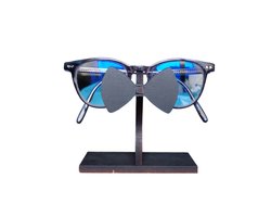 Djemzy - Brillenhouder met strik - brillenstandaard - brillendisplay - brilhouder - zwart