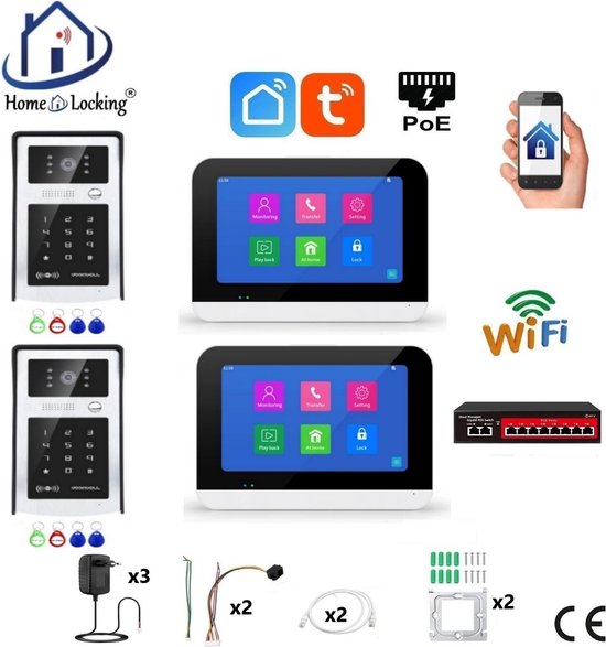 De Bruyne Freddy T-2303 Videofoon met (EAN: ...8828) - De Bruyne Freddy - €536,78