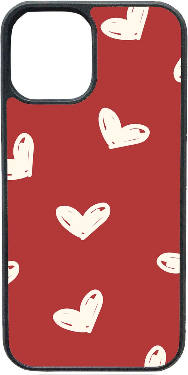 Telefoonhoesje - WHITE HEART - Iphone 15