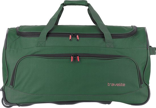Travelite Basics Reistas met wielen 89L - Trolley Reistas - Groen