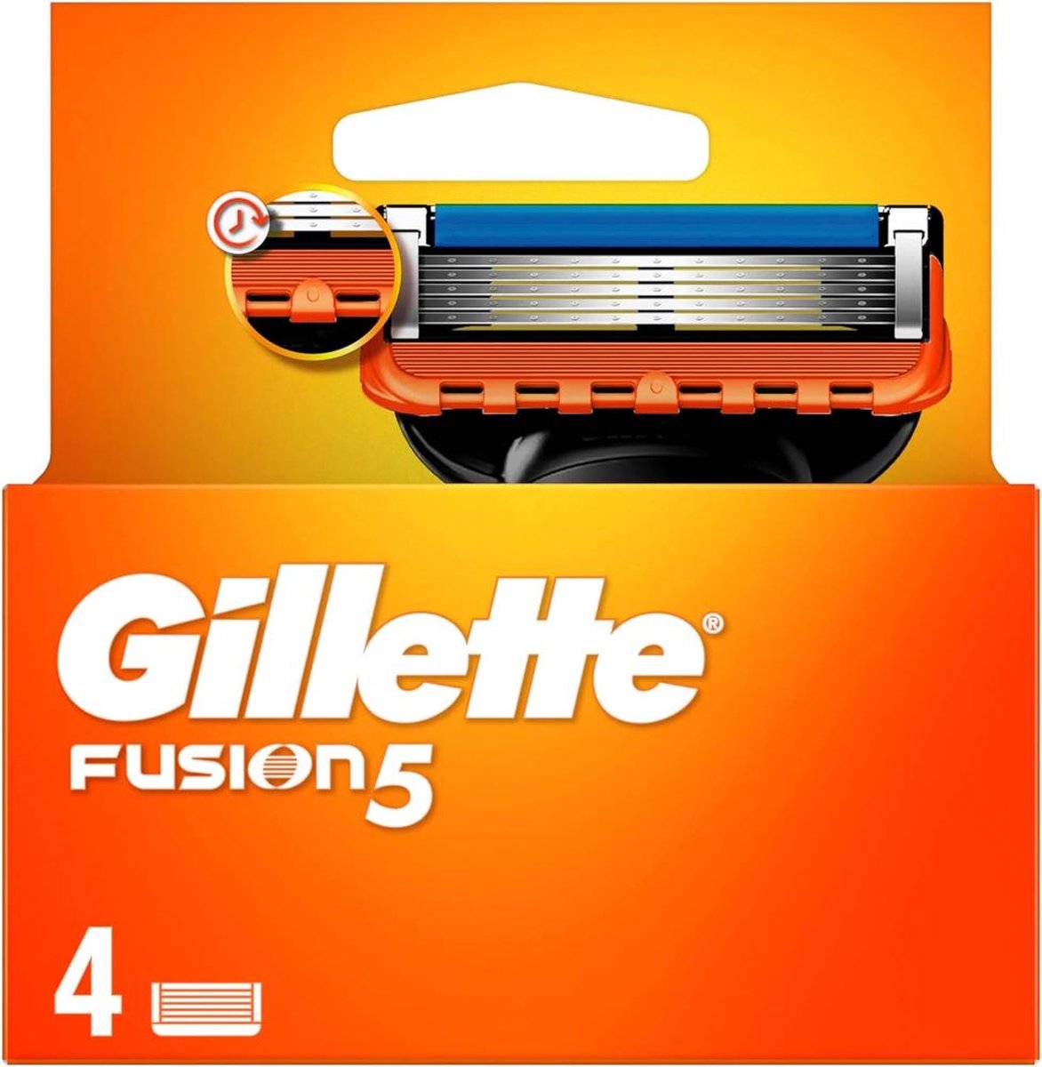 Gillette Scheermesjes Fusion 5 Fusion5 4 stuks
