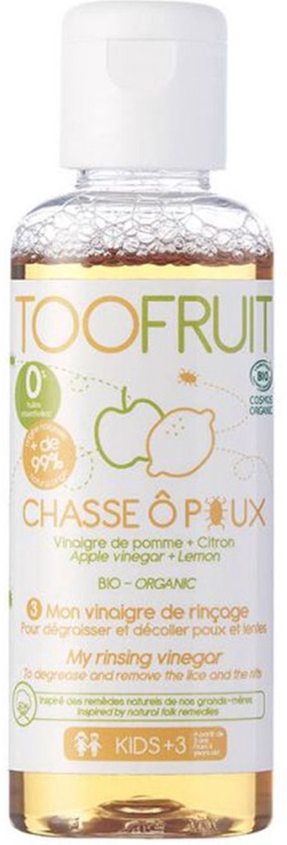 Toofruit Chasse O luizen biologische spoelazijn, 100 ml