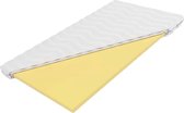 Novio - Topmatras - 200x210x12cm - Koudschuim - Hotel kwaliteit - Luxe Tijk - Topper Matras