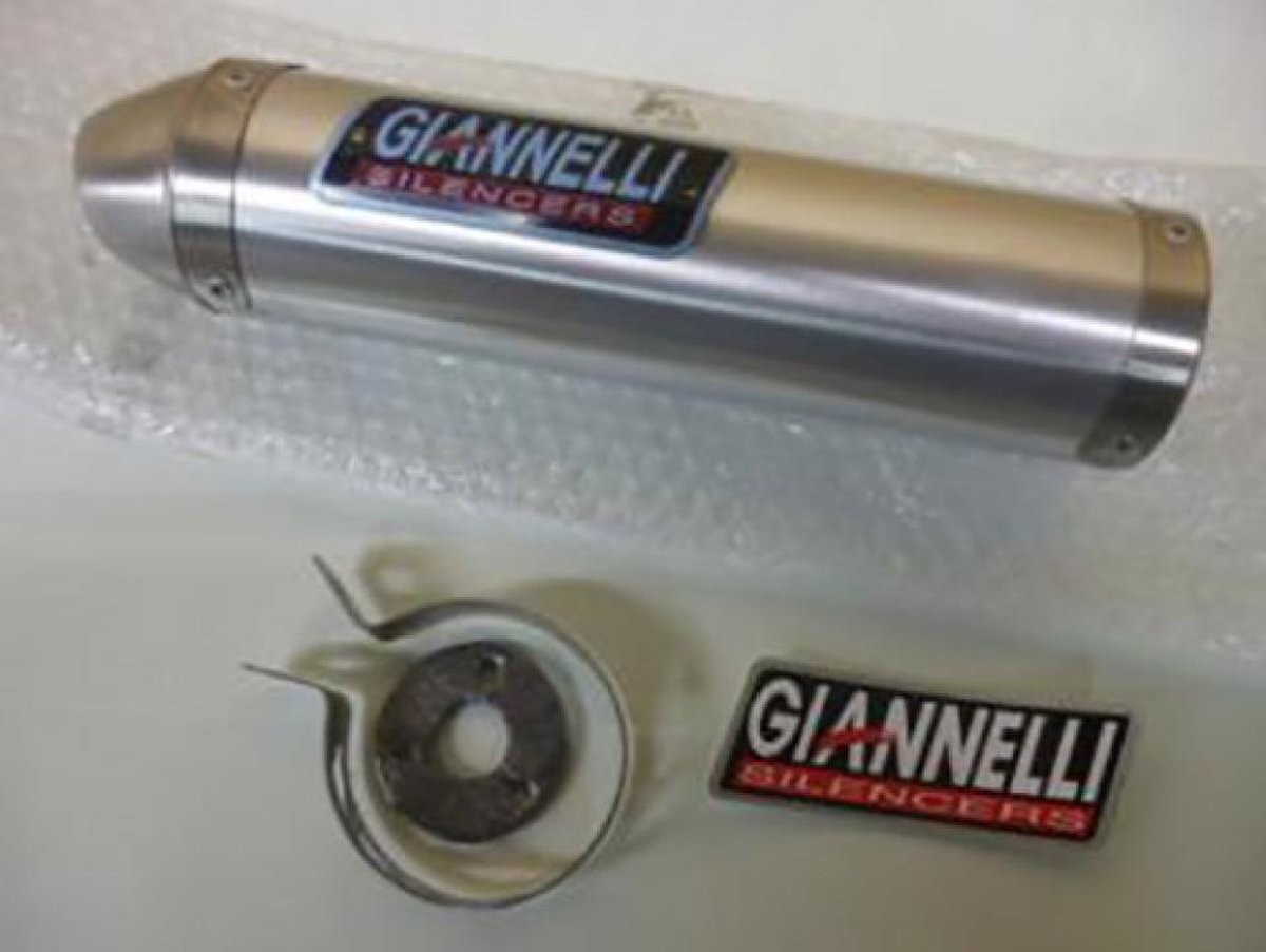 GIANNELLI uitlaatdemper voor Derbi 50 Senda Sm X-Treme 2009 tot 2011 Gloednieuw