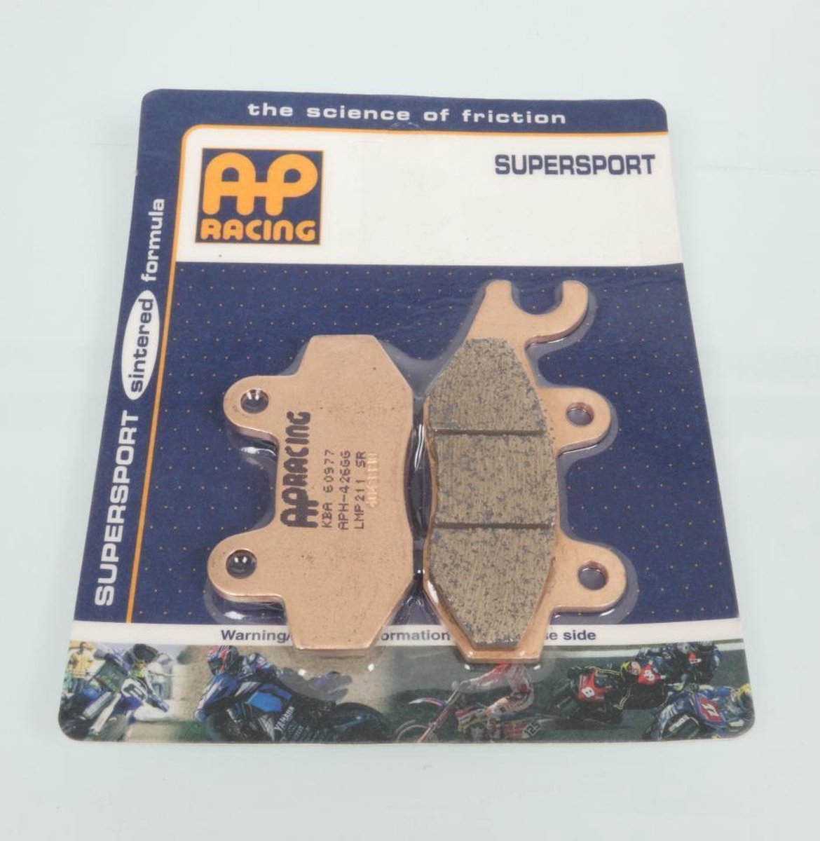 Ap Racing-remblok voor Kawasaki 125 KX-motorfiets 1989-1993 AV / LMP211SR nieuw