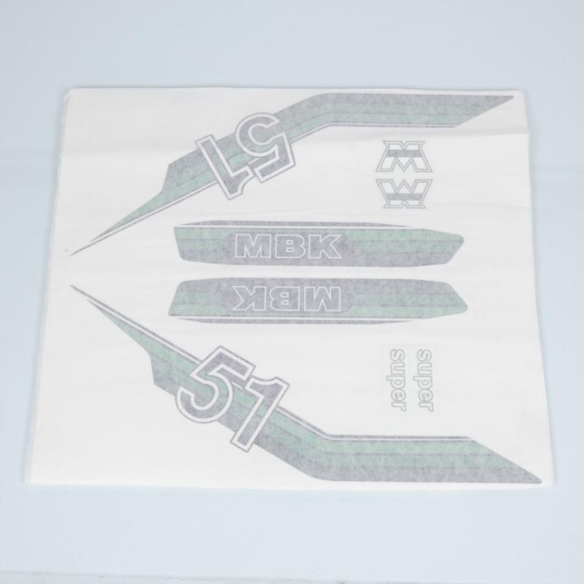 Autocollant stickers RSM pour Mobylette MBK 50 51V Neuf