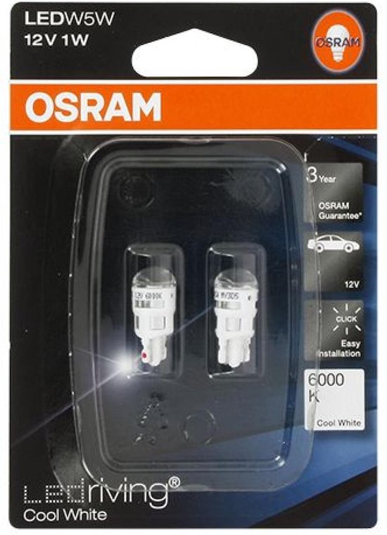 Ampoule LED Osram Pour Scooter Piaggio 50 Fly 2T (2005-2013) - Référence AV - Neuf, Garantie 2 Ans