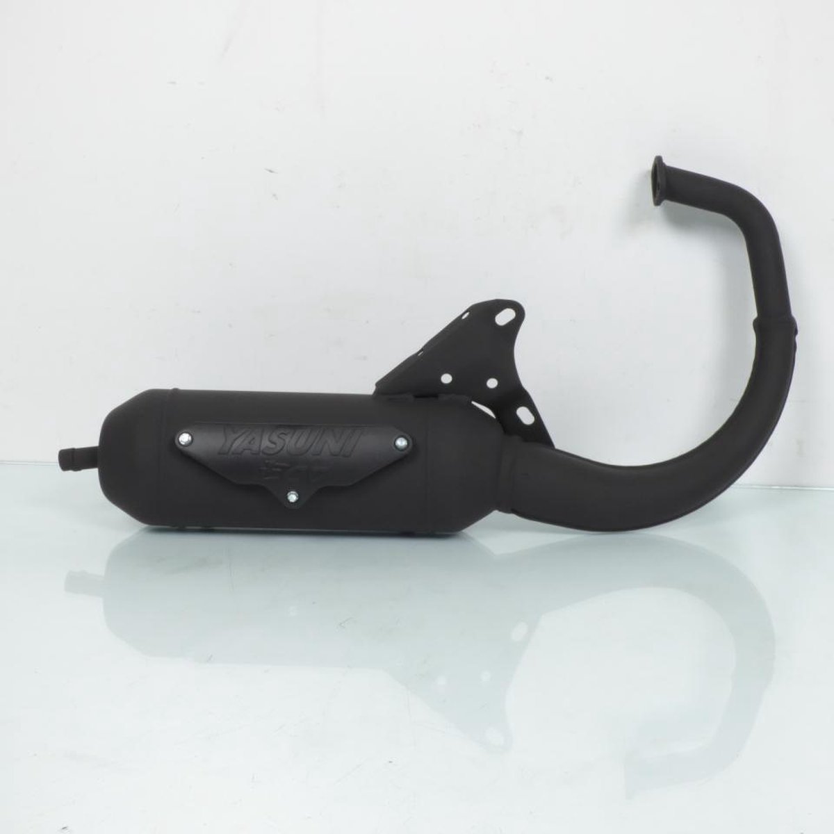 Yasuni uitlaatdemper voor Yamaha 50 Slider Naked Scooter 2005 tot 2012 Gloednieuw