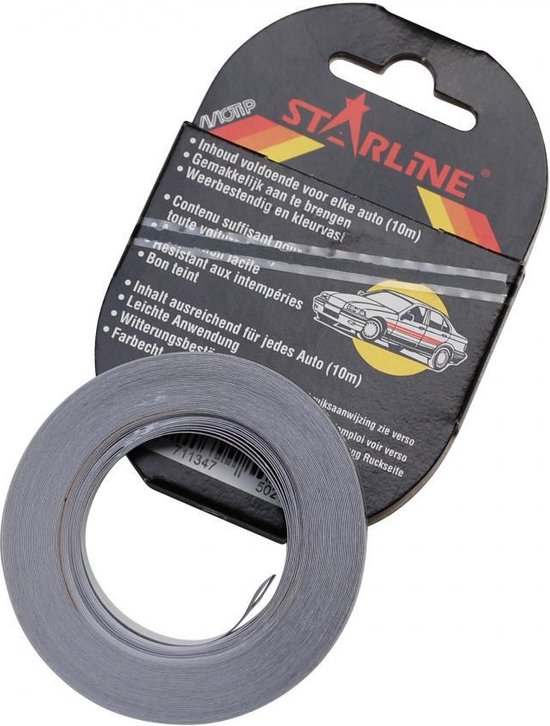 Zelfklevende autotape, 25 mm x 10 m, decoratieve tape voor auto