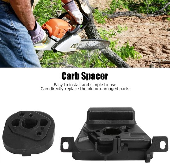 Carb Spacer Set Plastic Professionele vervanging accessoires Fit Poulan 2050 2075 2150 2175 2250 PP220 PP260 2055 Kettingzaag - Content Needed . van Content Needed — afbeelding 2