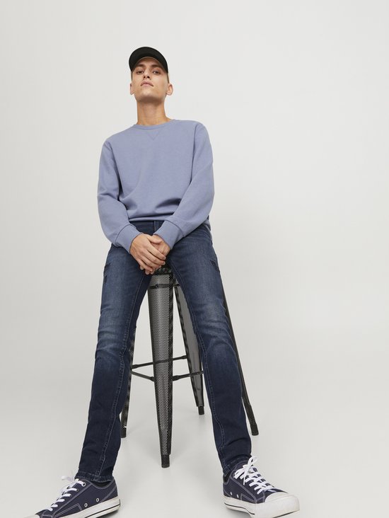 Jeans Homme - JACK & JONES - jjiLiam Jjoriginal Agi 004 - Skinny - Bleu - Taille standard Bleu - 728310 - Prêt-à-Porter