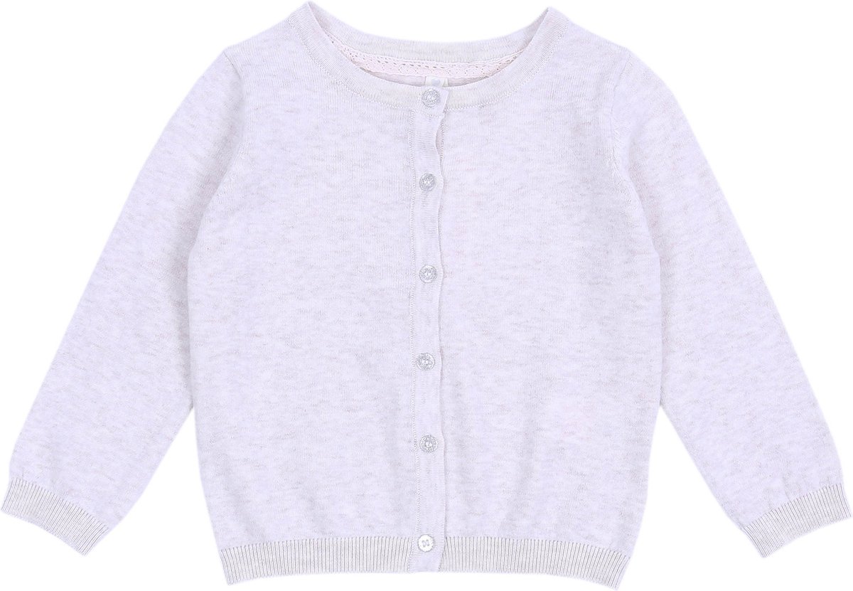 Beige trui zonder knopen