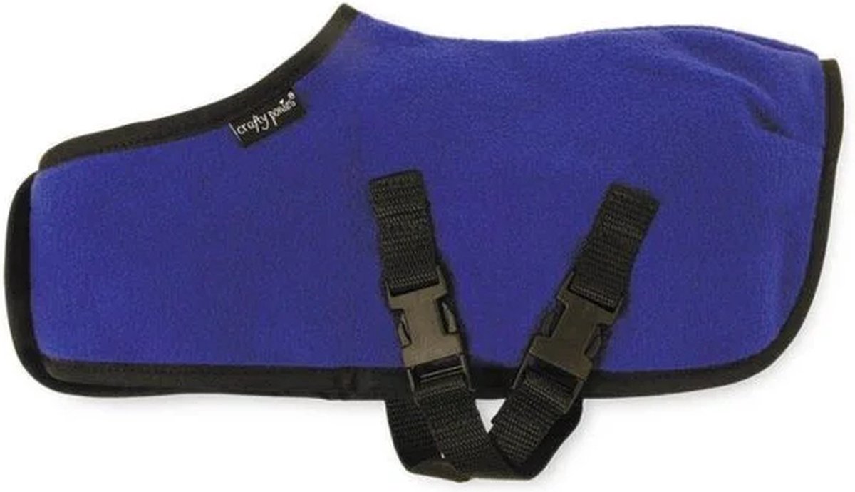 Crafty Ponies Fleecedeken blauw