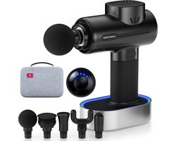 Northwall PRO - Massage Gun - Professioneel - Massage Apparaat - Massage Pistool Inclusief Koffer & Charging Dock - 5 Opzetstukken