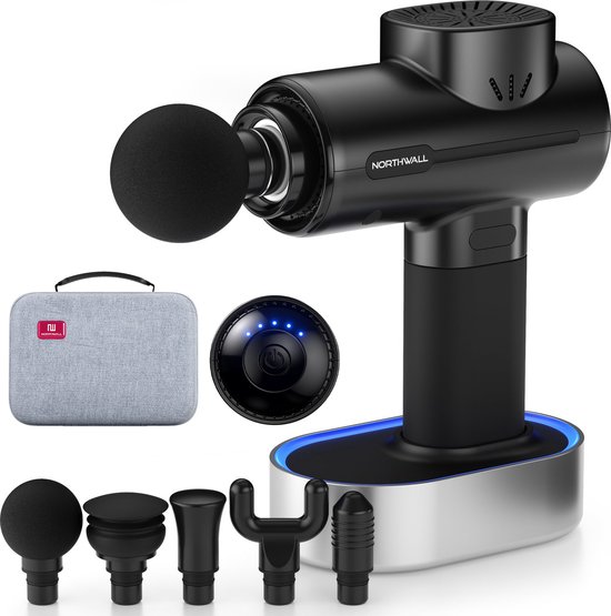 Afbeelding van Northwall Massage Gun Professioneel PRO & Charging Dock -