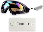 Tergotec® Metallic Outdoor Skibil / Snowboardbril / Ski / Motocross / Mountainbike / Inclusief brilpoetsdoekje