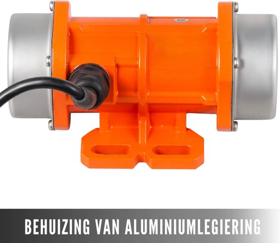 Trillingsmotor, 250 W betontrilmotor met basis, elektromotor 220 V