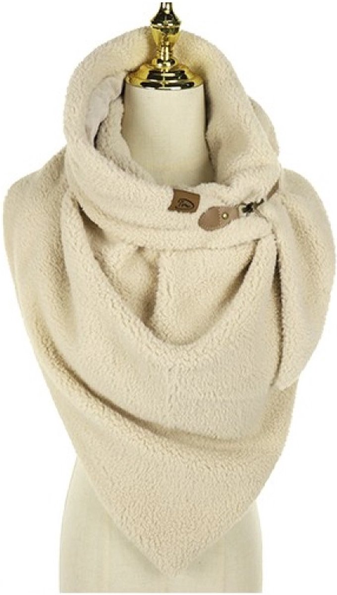I'm Dutch Triangel Sjaal Teddy Tolosa Natural