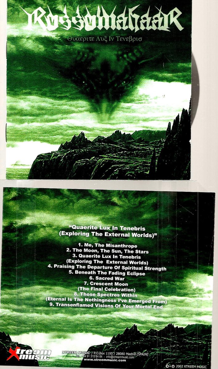ROSSOMAHAAR - QUAERITE LUX IN TENEBRIS